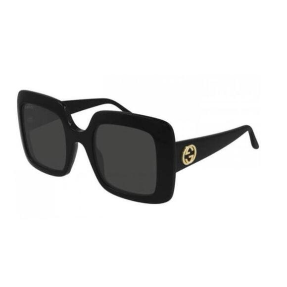 NWT Gucci GG0896S-001 Shiny Black Sunglasses main image 5